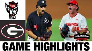 #10 NC State vs Georgia Highlights  SUPER REGIONAL Game 3  2024 NCAA Baseball Championship