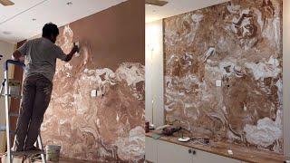 Stucco Marble Wall