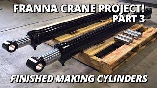 FINISH Making New Boom Lift Cylinders  Franna Crane Project  Part 3