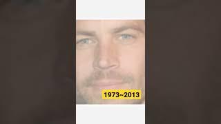 PAUL WALKER#actors