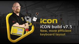 Leica iCON field v7.5 Whats new in the software release for building construction