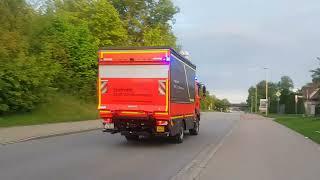 V-LKW-K der FF Schrobenhausen auf einsatzfahrt