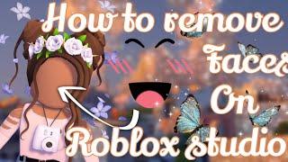 How to change your face in roblox studio Gfx tutorial 2021