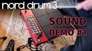 Nord Drum 3P - Sound Demo #1