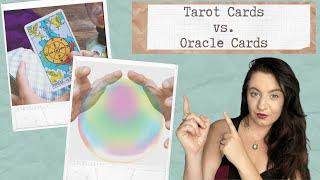 7 Differences Between TAROT CARDS and ORACLE CARDS