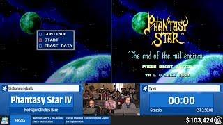 Phantasy Star IV No Major Glitches Race by bichphuongballz & Tyler RPG Limit Break 2019 Part 43