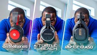Turtle Beach Stealth Pro vs SteelSeries Nova Pro Wireless The Best premium gaming Headset