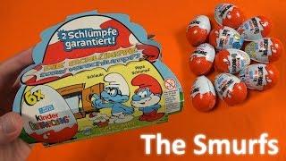 The Smurfs & Asterix - Kinder Surprise Egg UNBOXING