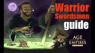 Age of Empires Mobile - AoEM  Rank 1 Warrior Swordsmen Guide - From early to late game