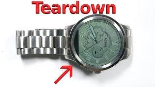 Fossil Q Smart Watch Teardown - Repair Video