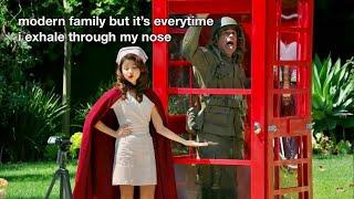 modern family but its everytime i exhale through my nose   Modern Family Show