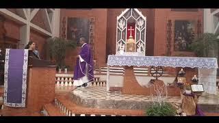 2022 03 27 Second Sunday in Lent Time Mass celebrated in Sinhala at Papa San Paolo Sisto Church at