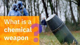 What is a chemical weapon?