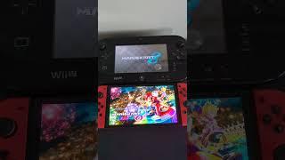 Mario Kart 8 - Nintendo WiiU vs Switch OLED speed comparison