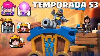 TV ROYALE Y TODO SOBRE LA TEMPORADA 53  Clash Royale Byluant