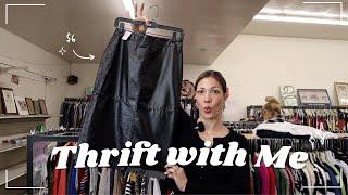 thrift with me I guess it wasnt meant to be? +  lovely try on thrift haul