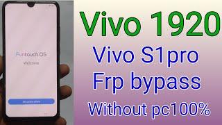 Vivo S1 pro frp bypassVivo 1920 frp bypass