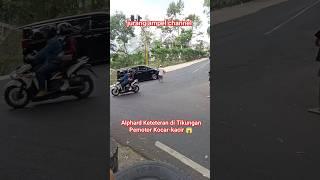 Alphard Keteteran di Tikungan Jurang Ampel #shorts #viral #fyp #short #sitinjaulauik #2024 #tanjakan