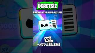 HEDİYE BRAWL PASS PLUS - BRAWL STARS #brawlstars #shorts