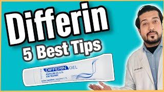 Differin Gel Adapalene 0.1% for Acne  5 TIPS You Must Know About Differin Gel 