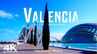 VALENCIA 2024  Drone Aerial 4K Drones  Valenciana Spain España