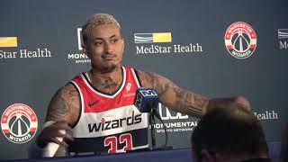 Wow Wizards Kyle Kuzma believes hes put up All-Star numbers loveS the Wizards chemistry