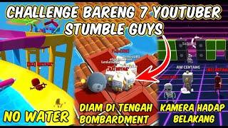 PERTAMA KALI MELAKUKAN CHALLENGE BARENG 7 YOUTUBER STUMBLE GUYS INDONESIA SERU BANGET