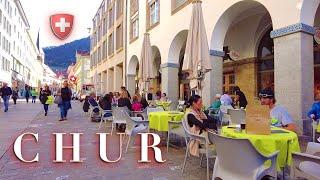 SCHWEIZ CHUR GRAUBÜNDEN Rundgang durch die ÄLTESTE STADT der #Schweiz #Chur #Innenstadt