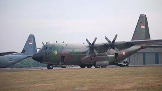 Hercules TNI AU di SGS24