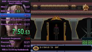 Star Trek Deep Space 9 SNES Speedrun in 3105