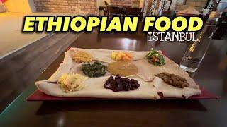 Trying the only Ethiopian restaurant in Istanbul