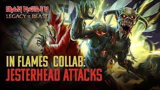 Jesterhead Attacks in Iron Maiden Legacy of the Beast mobile game