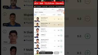 PAK vs AFG Dream 11 prediction  PAK vs AFG Dream 11 Team  Asia cup 2022 T20I #shorts