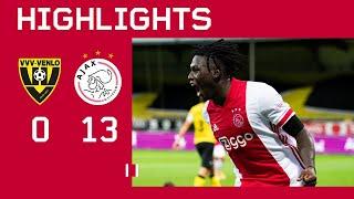 Highlights  VVV-Venlo - Ajax 0-13  Eredivisie