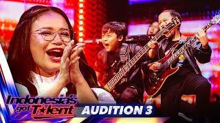 ROCK N ROLL Hero Band Berhasil Tampil Powerful - Indonesias Got Talent 2023