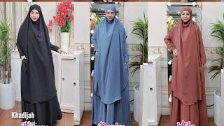 Gamis Syari Hitam Untuk Umroh Terbaru Premium  0813-2626-5177