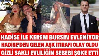 HADİSE İLE KEREM BURSİN GİZLİ SAKLI EVLENİYOR BİRLİKTE TATİLDE YAKALANDILAR SİBELCAN SEDA SAYAN