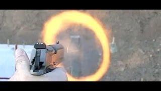 Ammo penetration test 45acp 357mag 7.62x25 Tokarev. 600fps slow motion