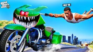 Franklin BIKE Is A Cursed KILLER Bike GTA 5  Lovely gaming