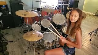 ALESSANDRA LIU drumming 