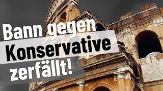 Bann gegen Konservative zerfällt