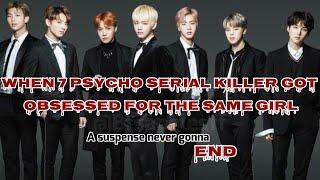 7 PSYCHO SERIAL KILLER WHO OBSESSED WITH ONE GIRL  #btsff #jungkook #jimin #taehyung #love #fyp
