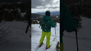 Backcountry skiing at Caribou again