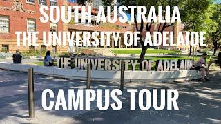 WALKING TOUR OF THE UNIVERSITY OF ADELAIDE  SOUTH AUSTRALIA