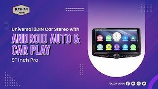 Unboxing for Headunit with CarPlay for Universal 2DIN  9″ inch Pro