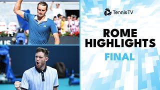 Alexander Zverev vs Nico Jarry For The Title  Rome 2024 Highlights Final