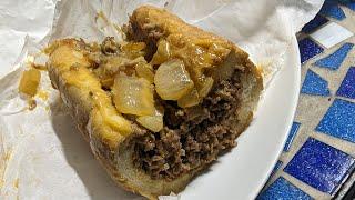 Philly Wiz Wit on the Blackstone...  Using Steakum???  I was very surprised to say the least