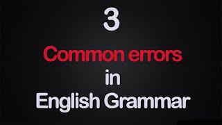 Common Errors in English Grammar  English Grammar in Urdu  Hindi