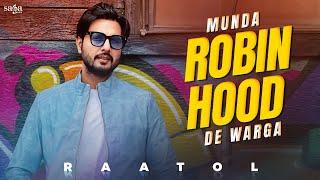 Munda Robin Hood De Warga - G Ratol  New Punjabi Songs 2023  Latest Punjabi Song @sagahits