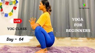 Live Yog Session  YOGA FOR BEGINNERS  Yog Asana for all  Urmi Pandya 06032023